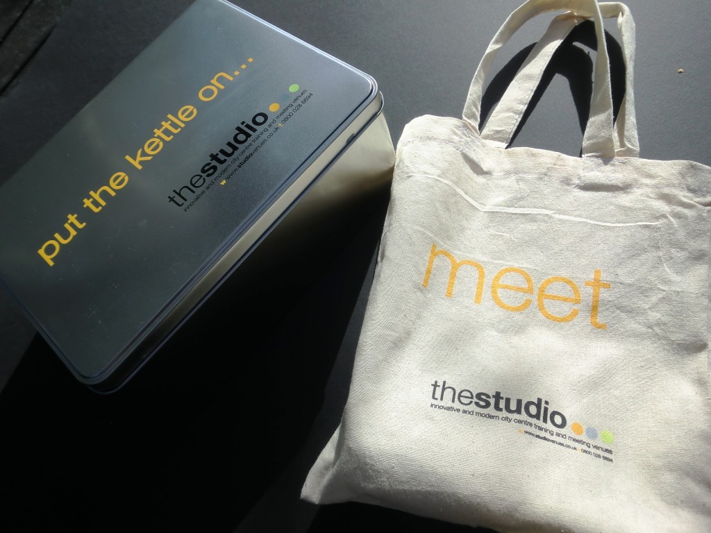 Marketing Genius - Studio Venues Branded Goodies