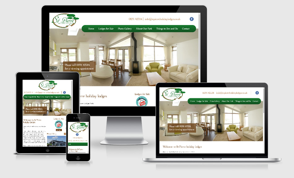 St Pierre Holiday Lodges Website